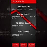 GFX Tool for PUBG LITE GAME - Pub Gfx APK capture d'écran Thumbnail #2