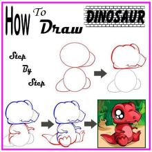 how to draw cute dinosaur APK Download for Android