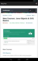 Captura de pantalla de Blog Reader (Treehouse) APK #7