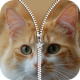 Kitty Zipper Lock Screen - Cat Ziplock APK