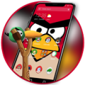 Red Birds APUS Launcher Theme Apk