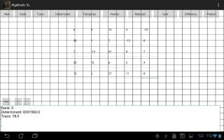 Algebratic XL - algebra tools APK Gambar Screenshot #2