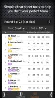 FantasyPros Mock Draft MLB '15 APK capture d'écran Thumbnail #3