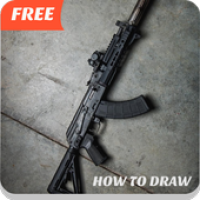 How to draw weapons APK تصویر هنری