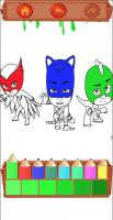 Captura de pantalla de PJ-Masks Coloring Books APK #3