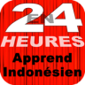 En 24Heures Apprend Indonésien Application icon