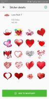 WaStickerApps Romantic 💕 Love Stickers 2020 APK ภาพหน้าจอ #7