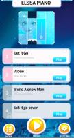 Anteprima screenshot di 🎹 piano tiles - princess elsa games 🎹 APK #1