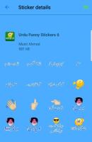 Funny Best Urdu WAStickers 2020 - Urdu Stickers APK Gambar Screenshot #6