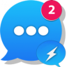 Messenger For Messages &amp; Video Chats Application icon