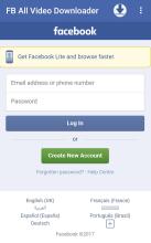 All video downloader FB APK Download for Android