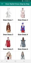 Draw Stylish Fashion Dress Design Step by Step APK Download for Android