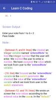 Learn C Coding APK 螢幕截圖圖片 #4