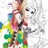 Harley Quinn Coloring Book For Adult Application icon