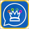 اب بلس الازرق شات Application icon