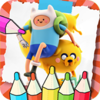 Adventure Coloring Time Book APK Иконка