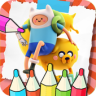 Adventure Coloring Time Book Game icon