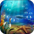 Sea Bubbles Live Wallpaper Apk