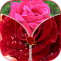 Rose Zipper Screen Lock Apk