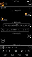 GO SMS Pro - GO Darkness Skin APK Download for Android