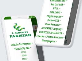 E-Services Pakistan APK 螢幕截圖圖片 #4