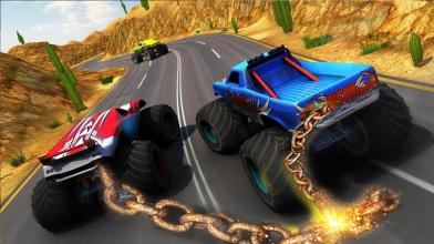 Chained Monster Tuck Racing Stunts Game APK Download for Android