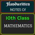 Handwritten Notes 10th Class Math Apk