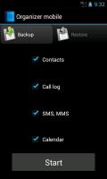 OrganizerMobile (Backup data) APK تصویر نماگرفت #1