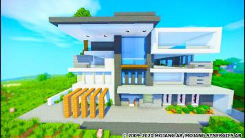 Redstone Modern House Maps for MCPE APK Screenshot Thumbnail #1