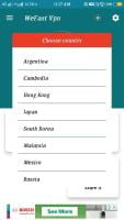 Captura de pantalla de WeFast vpn APK #2