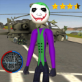 Joker Stickman Rope Hero Gnagster Crime Apk