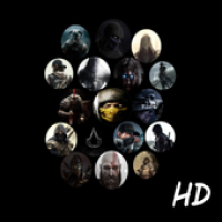 Black Games Wallpaper HD APK Covergestaltung