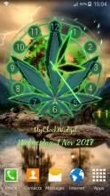 Analog Rasta Weed Clock Widget APK Download for Android