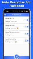 Auto Response For FaceBook APK Снимки экрана #2