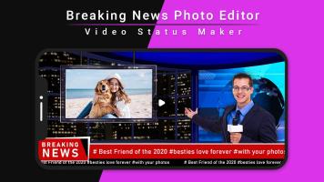 Breaking News Video Maker - Breaking News Photos APK Ảnh chụp màn hình #5