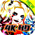 wallpapers Harley q fans HD 5k Apk