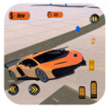 Crazy Car Driving - Impossible Sky Tracks Apk