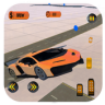 Crazy Car Driving - Impossible Sky Tracks Game icon