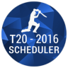 T20 2016 - Scheduler Application icon