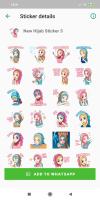 Stiker Hijab Cewek Cantik APK 스크린샷 이미지 #4