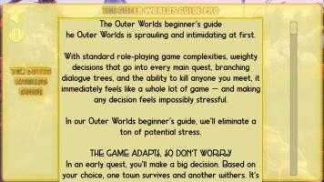 The Outer Worlds Guide APK Screenshot Thumbnail #4