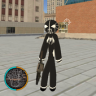 Black Spider Stickman Rope Hero Neon Mafia Crime Game icon