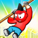 Rope Zipline Rescue - Rope Puzzle Game APK