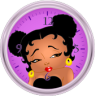 Betty Boo sexy pinup Clock Application icon