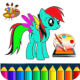 Coloring Horse Pony Book Cute APK