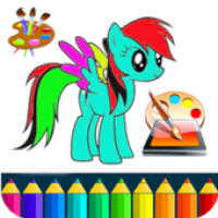 Изображения Coloring Horse Pony Book Cute на ПК с Windows