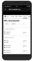 NFL Live Matches - Stats, Live Scores, News 2019 APK Ekran Görüntüsü Küçük Resim #3