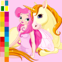 Unicorn Coloring Book Easy APK 電影海報圖片