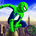 Spider Stickman Rope Hero Apk