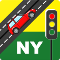 Permit Test New York NY DMV driver's License Test Simgesi